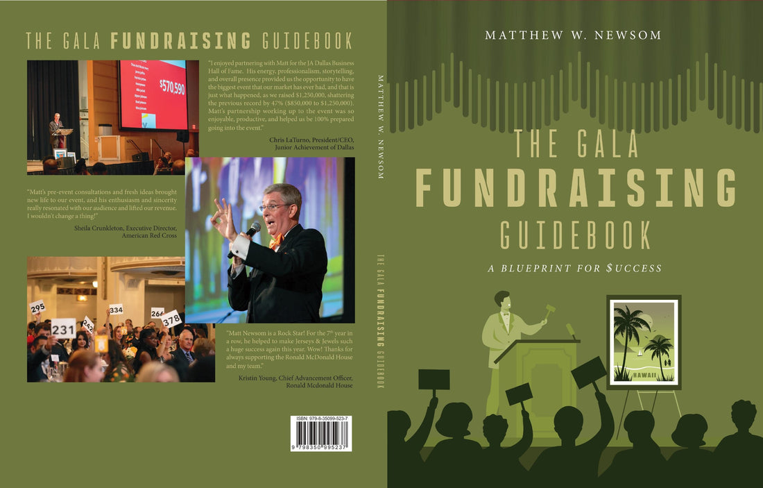 Buy 2, Get 1 FREE! The Gala Fundraising Guidebook - Team Pack of 3 Books